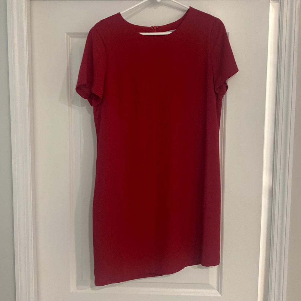 Red Naked Zebra Dress size L